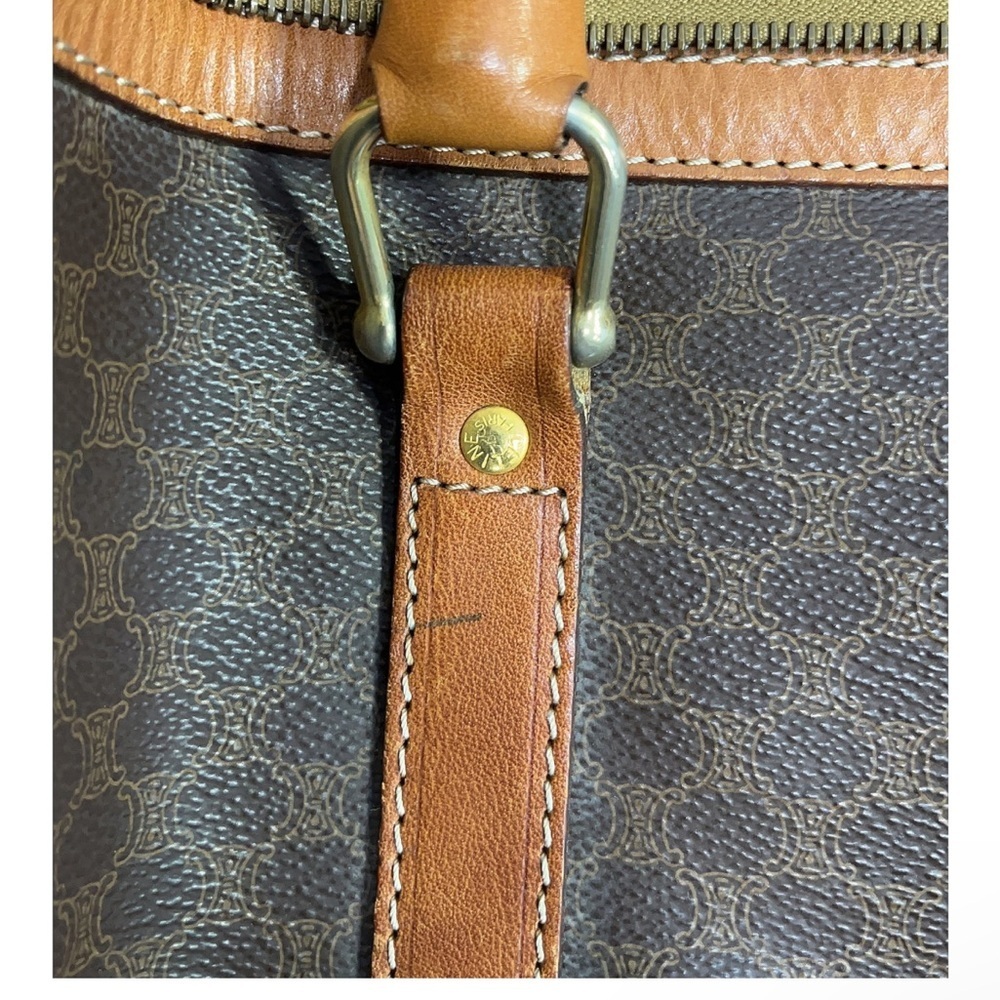 Celine Brown XL Macadam Weekender Bag - Picture 6 of 12